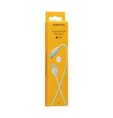 Кабель Borofone BX19 Benefit USB-A to Type-C 15W 3A 1м white PLS-00-00052883