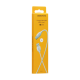 Кабель Borofone BX19 Benefit USB-A to Type-C 15W 3A 1м white PLS-00-00052883
