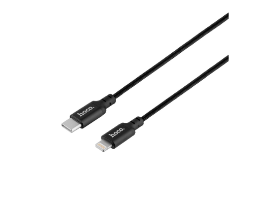 Кабель Hoco X14 Type-C to Lightning 20W 2.4A 2м black PLS-00-00087087