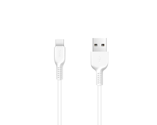 Кабель Hoco X13 USB-A to Type-C 3A 1м white PLS-00-00051254