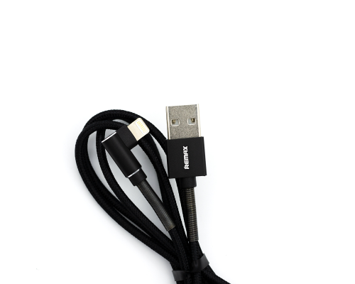 Кабель Remax RC-119i USB-A to Lightning 12W 2.4A 1м black PLS-00-00021306