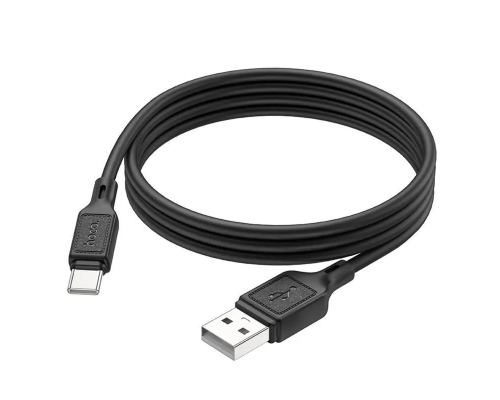 Кабель Hoco X90 Cool silicone USB-A to Type-C 15W 3A 1м black PLS-00-00114862