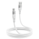 Кабель Proove Soft Silicone USB-A to Micro USB 12W 2.4A 1м white PLS-00-00112635