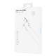Кабель Proove Soft Silicone USB-A to Micro USB 12W 2.4A 1м white PLS-00-00112635