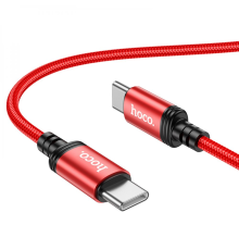 Кабель Hoco X89 Type-C to Type-C 60W 3A 1м red PLS-00-00120408