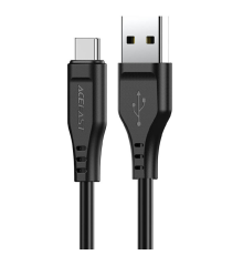 Кабель Acefast C3-04 USB-A to Type-C 15W 3A 1.2м black PLS-00-00124421