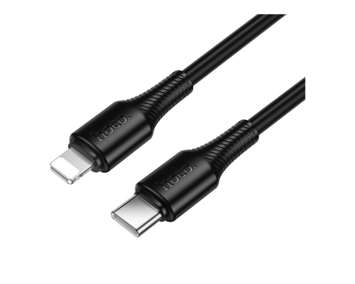 Кабель Hoco X120 Type-C to Lightning PD27W 3A 1м black PLS-00-00153969