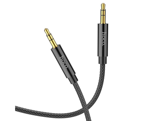 Audio кабель AUX Hoco UPA19 3.5мм 2м black PLS-00-00128006