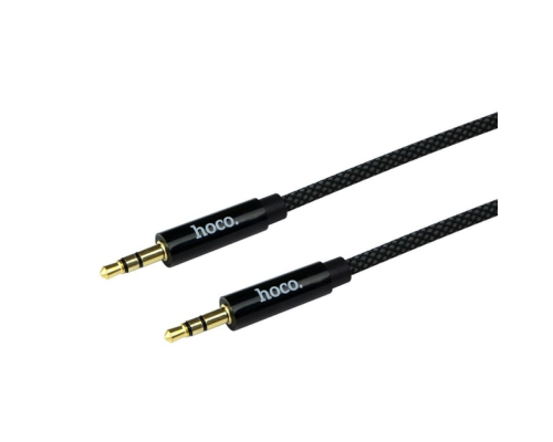 Audio кабель AUX Hoco UPA19 3.5мм 2м black PLS-00-00128006