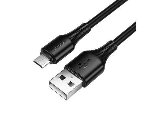 Кабель Hoco X120 USB-A to Micro USB 12W 2.4A 1м black PLS-00-00146892