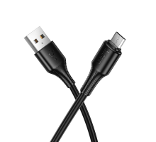 Кабель Hoco X120 USB-A to Micro USB 12W 2.4A 1м black PLS-00-00146892