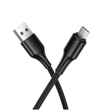 Кабель Hoco X120 USB-A to Micro USB 12W 2.4A 1м black PLS-00-00146892