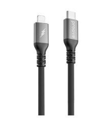 Кабель Proove ReGen Silicone Type-C to Lightning 27W 3A 1м black PLS-00-00134492