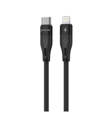 Кабель Proove Soft Silicone Type-C to Lightning 27W 3A 1м black PLS-00-00134273