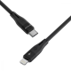 Кабель Proove Soft Silicone Type-C to Lightning 27W 3A 1м black PLS-00-00134273