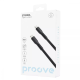 Кабель Proove Eternal Type-C to Type-C 60W 3A 1м black PLS-00-00134351