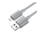 Кабель Hoco X107 USB-A to Micro USB 12W 2.4A 1м gray PLS-00-00135539