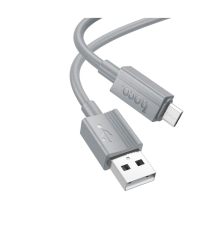 Кабель Hoco X107 USB-A to Micro USB 12W 2.4A 1м gray PLS-00-00135539