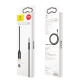Audio кабель AUX Baseus Yiven M01 Type-C to 3.5мм 1.2м (CAM01-01) black PLS-00-00051495