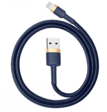 Кабель Baseus Cafule USB-A to Lightning 12W 1.5A 2м (CALKLF-CV3) blue gold PLS-00-00044256