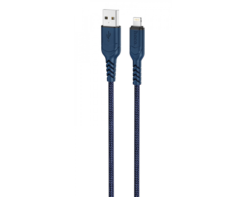 Кабель Hoco X59 USB-A to Lightning 12W 2.4A 1м blue PLS-00-00070949