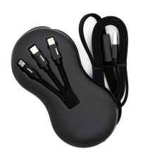 Кабель Remax RC-094th 3в1 15W 3A 1м black PLS-00-00021312