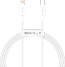 Кабель Baseus Superior Series Fast Charging Type-C to Lightning 20W 2.4A 1.5м white PLS-00-00087431