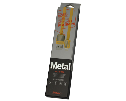 Кабель Remax RC-044i USB-A to Lightning 1м gold PLS-00-00014903