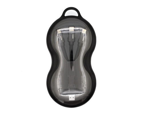 Кабель Remax RC-094th 3в1 15W 3A 1м black PLS-00-00021312