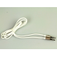 Audio кабель AUX Remax L100 3.5мм 1м white PLS-00-00015932