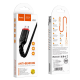 Кабель Hoco X59 USB-A to Micro USB 12W 2.4A 1м black PLS-00-00071162