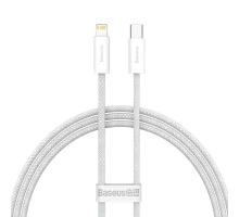 Кабель Baseus Dynamic Series Type-C to Lightning 20W 2.4A 1м (CALD000002) white PLS-00-00088288