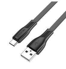 Кабель Borofone BX85 USB-A to Type-C 15W 3A 1м black PLS-00-00101484