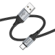Кабель Hoco X102 USB-A to Type-C 15W 3A 1м black PLS-00-00139687