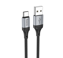 Кабель Hoco X102 USB-A to Type-C 15W 3A 1м black PLS-00-00139687