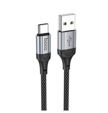 Кабель Hoco X102 USB-A to Type-C 15W 3A 1м black PLS-00-00139687