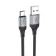 Кабель Hoco X102 USB-A to Type-C 15W 3A 1м black PLS-00-00139687