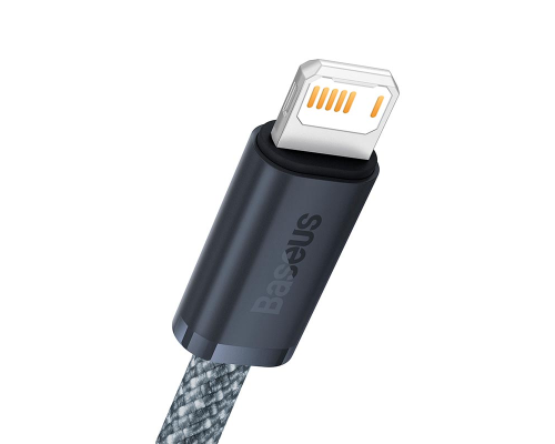 Кабель Baseus Dynamic Series USB-A to Lightning 12W 2.4A 1м (CALD000416) gray PLS-00-00148006