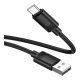 Кабель Hoco X122 USB-A to Type-C 15W 3A 1м black PLS-00-00154554
