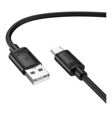 Кабель Hoco X122 USB-A to Type-C 15W 3A 1м black PLS-00-00154554