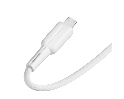 Кабель Ridea RC-M111 Prima USB-A to Micro USB 15W 3A 1м white PLS-00-00115731