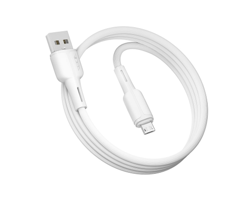 Кабель Ridea RC-M111 Prima USB-A to Micro USB 15W 3A 1м white PLS-00-00115731