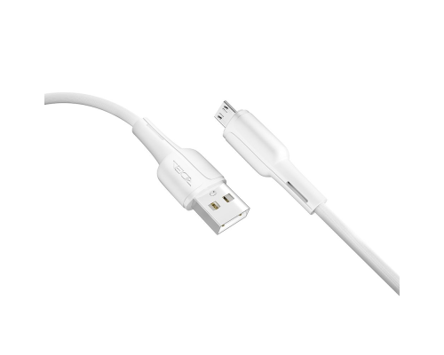 Кабель Ridea RC-M111 Prima USB-A to Micro USB 15W 3A 1м white PLS-00-00115731