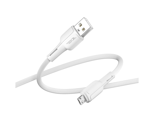 Кабель Ridea RC-M111 Prima USB-A to Micro USB 15W 3A 1м white PLS-00-00115731