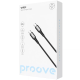 Кабель Proove WireX Type-C to Type-C 60W 3A 2м black PLS-00-00149410