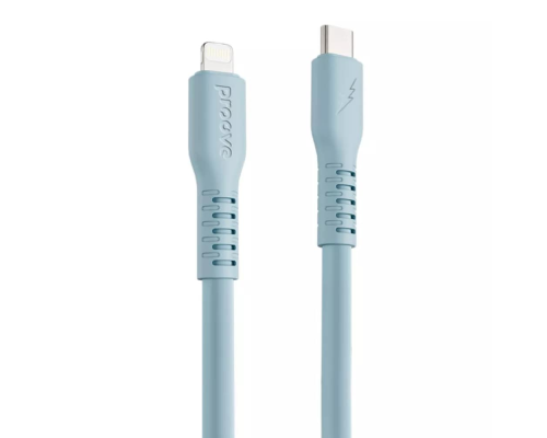 Кабель Proove Eternal Type-C to Lightning 27W 3A 1м light blue PLS-00-00134345