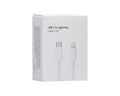 Кабель Onyx Type-C to Lightning 1м white PLS-00-00125707