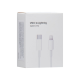 Кабель Onyx Type-C to Lightning 1м white PLS-00-00125707
