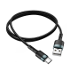 Кабель Avantis AC46t USB-A to Type-C 15W 3A 1м black PLS-00-00091434