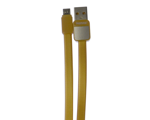 Кабель Remax RC-044m USB-A to Micro USB 2.4A 1м gold PLS-00-00014864